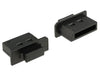 EAN 4043619640256 - DeLOCK 64025 tapa de seguridad para enchufe Displayport Negro 10 pieza(s) imagen 1
