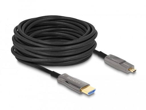 EAN 4043619860050 - DeLOCK 86005 cable HDMI HDMI tipo A (Estándar) HDMI tipo D (Micro) Negro, Gris imagen 1