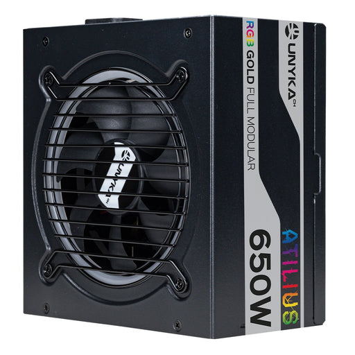 EAN 6940533545293 - UNYKAch ATX Atilus RGB Black 650W unidad de fuente de alimentación 20+4 pin ATX Negro imagen 2