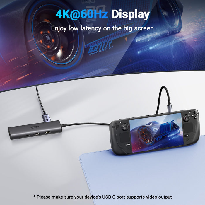 EAN 6941876240005 - Ugreen REVODOK 6-IN-1 4K@60HZ HDMI ETH DOCK Acoplamiento Base Gris imagen 5