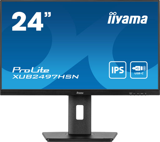 EAN 4948570124930 - iiyama ProLite XUB2497HSN-B2 pantalla para PC 60,5 cm (23.8") 1920 x 1080 Pixeles Full HD LED Negro imagen 1