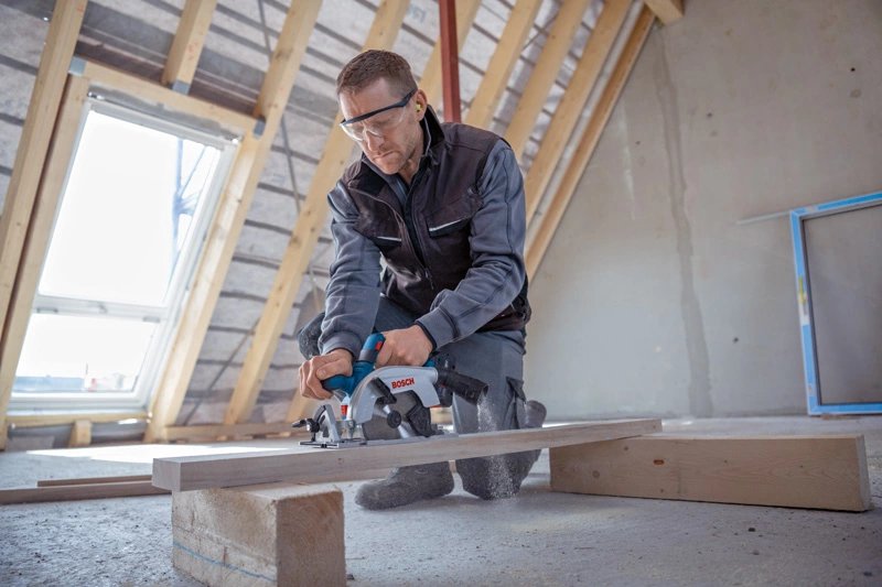 EAN 4059952648422 - Bosch GKS 18V-57-2 L PROFESSIONAL 16,5 cm Negro, Azul, Plata 5000 RPM imagen 4