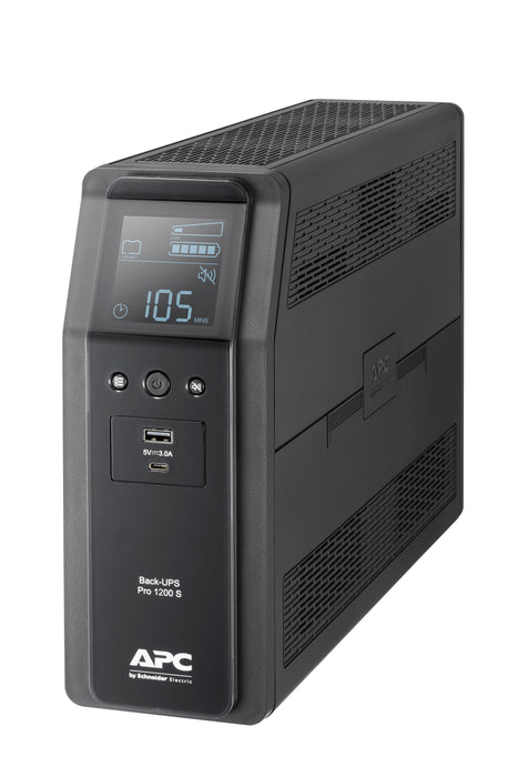 EAN 0731304346890 - APC BACK UPS PRO BR 1200VA sistema de alimentación ininterrumpida (UPS) Línea interactiva 1,2 kVA 720 W 8 imagen 2