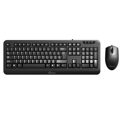 EAN 4260664870043 - MediaRange MROS108 teclado Ratón incluido Hogar USB QWERTZ Negro imagen 2