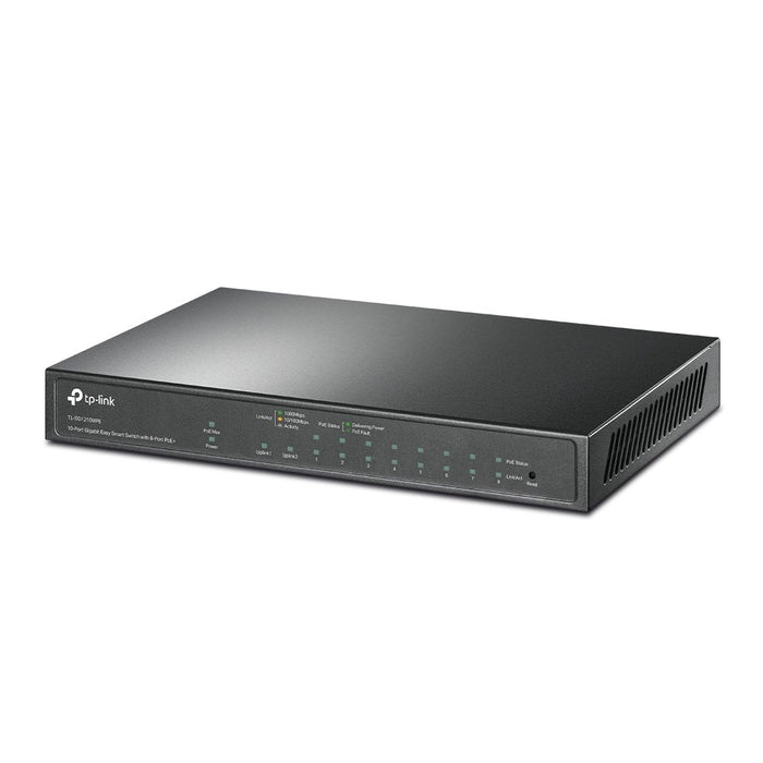EAN 5715063515884 - TP-Link TL-SG1210MPE switch Gestionado L2 Gigabit Ethernet (10/100/1000) Energía sobre Ethernet (PoE) Neg imagen 2