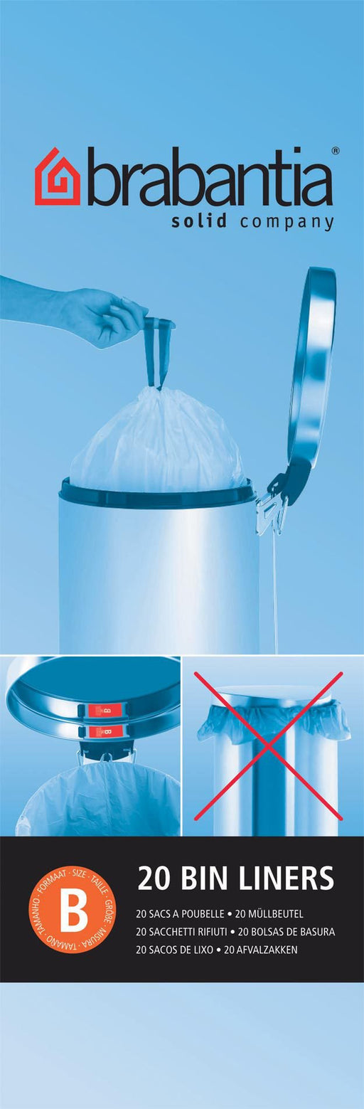 EAN 8710755311741 - Brabantia B bolsa para basura 5 L 20 pieza(s) imagen 1