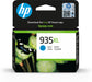 EAN 0888182031704 - HP 935XL High Yield Cyan Original Ink Cartridge cartucho de tinta 1 pieza(s) Alto rendimiento (XL) imagen 1
