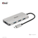 EAN 8719214472375 - CLUB3D CSV-1547 hub de interfaz USB 3.2 Gen 2 (3.1 Gen 2) Type-C 10000 Mbit/s Negro, Plata imagen 4
