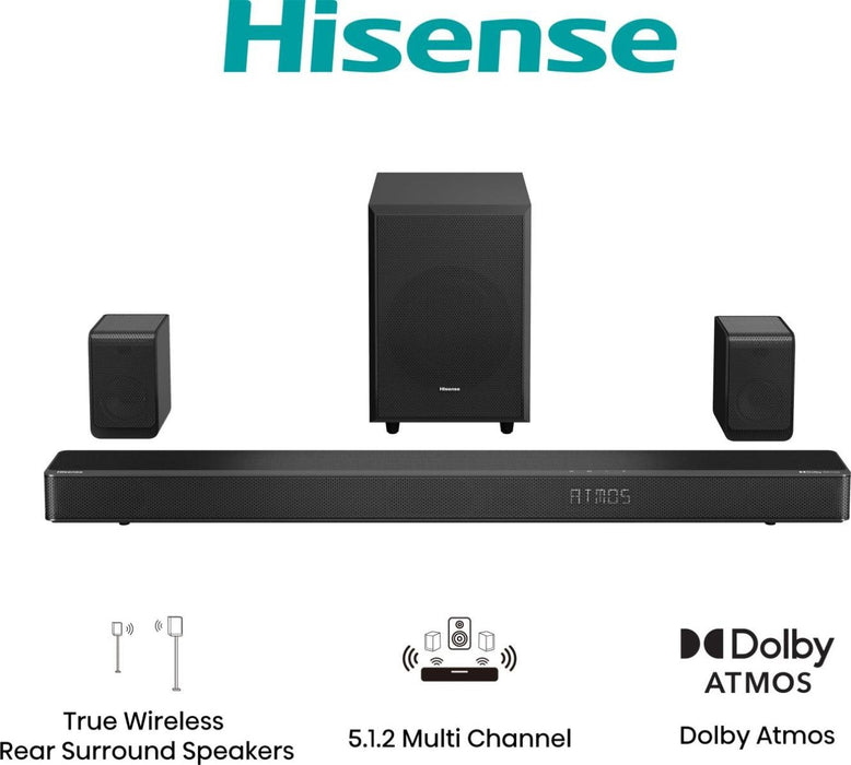 EAN 6942147497432 - Hisense AX5125H Negro 5.1.2 canales 500 W imagen 1