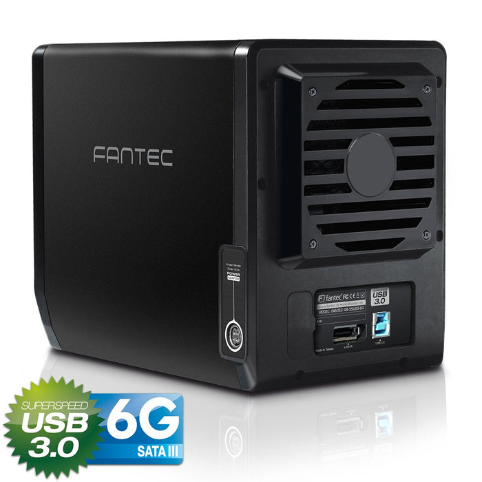 EAN 4250273416954 - Fantec QB-35US3-6G Caja de disco duro (HDD) Negro 3.5" imagen 6