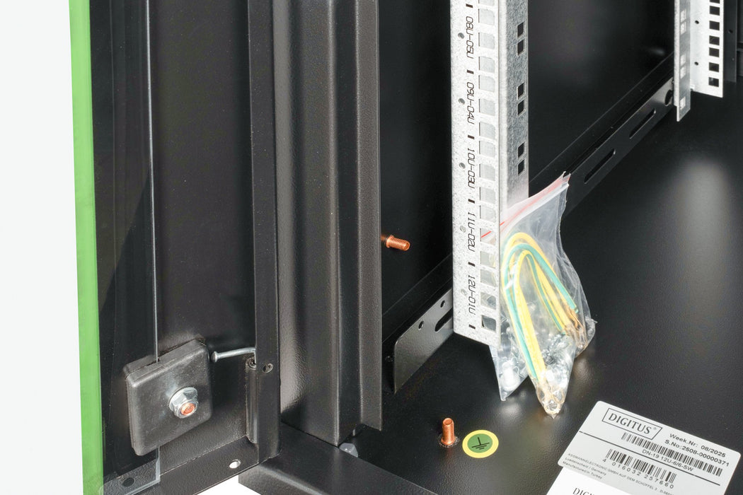 EAN 4016032257660 - Digitus DN-19 12U-6/6-SW armario rack Bastidor de pared Negro imagen 3