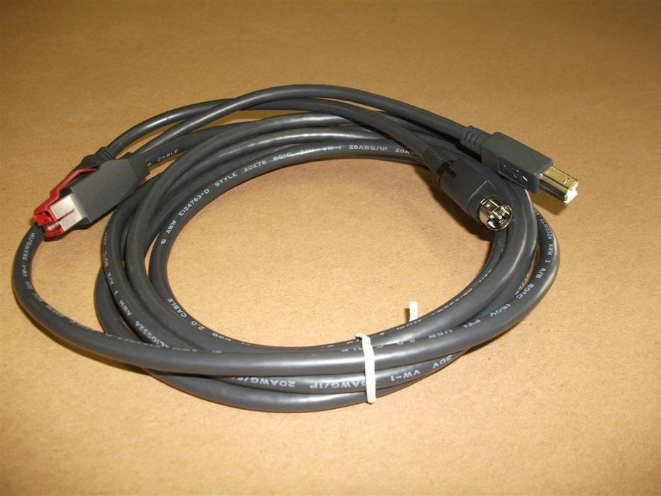 EAN 8715946703411 - Epson 2218424 cable de transmisión Negro 3 m PoweredUSB imagen 1