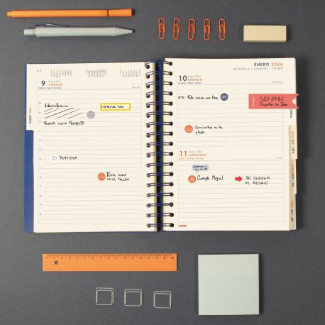 EAN 8422952405672 - Finocam 626301026 agenda Agenda diaria Azul imagen 11