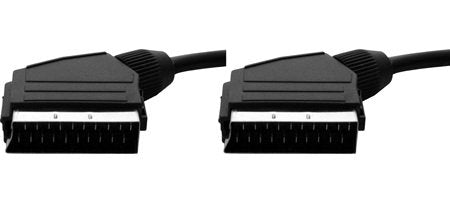 EAN 4040849501760 - Tecline 5.0m Scart - Scart cable EUROCONECTOR 5 m SCART (21-pin) Negro imagen 1