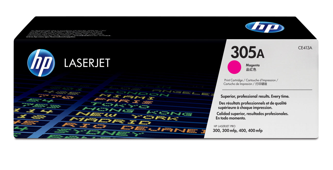 EAN 0884962772386 - HP 305A Magenta Original LaserJet Toner Cartridge cartucho de tóner 1 pieza(s) imagen 1