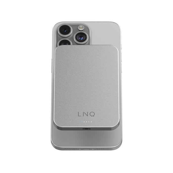 EAN 8720574622768 - LINQ LQWP052 batería externa 5000 mAh Cargador inalámbrico Plata imagen 2