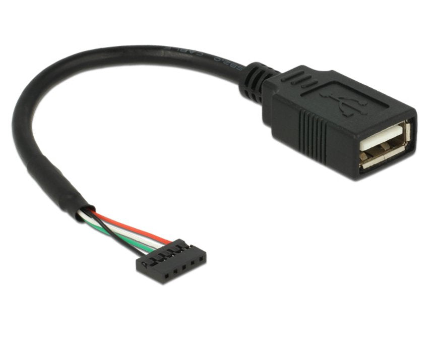 EAN 4043619848317 - DeLOCK 84831 cable USB USB 2.0 0,15 m USB A Negro imagen 1