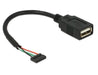 EAN 4043619848317 - DeLOCK 84831 cable USB USB 2.0 0,15 m USB A Negro imagen 1