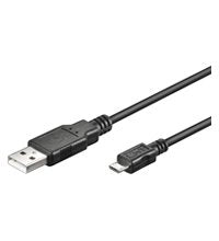 EAN 4040849931819 - Goobay USB micro-B 180, 1.8m cable USB 1,8 m Micro-USB B USB A Negro imagen 1