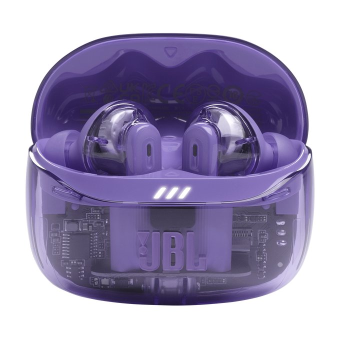 EAN 1200130016523 - JBL Tune Beam 2 Ghost Edition Auriculares Inalámbrico Dentro de oído Música/uso diario Bluetooth Púrpura imagen 7