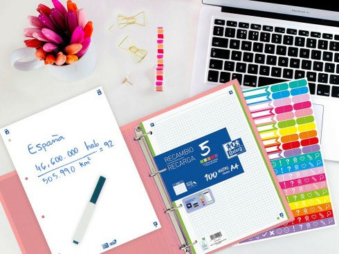 EAN 8412771042509 - Oxford 400158629 carpeta de cartón A4+ Rojo imagen 2