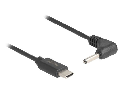 EAN 4043619853939 - DeLOCK 85393 cable de transmisión Negro USB C 3.5 x 1.35 mm imagen 1