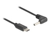 EAN 4043619853939 - DeLOCK 85393 cable de transmisión Negro USB C 3.5 x 1.35 mm imagen 1