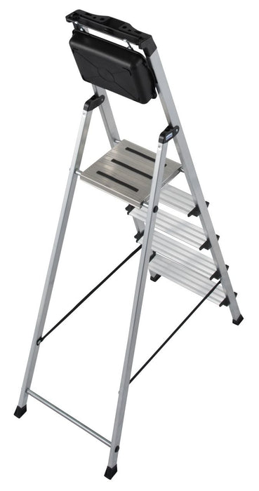 EAN 4009199126535 - Krause 126535 escalera Escalera seccional Aluminio, Negro imagen 2