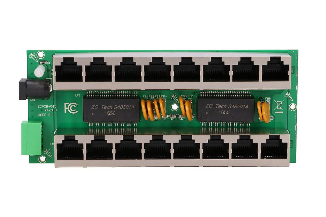 EAN 5902560366365 - Extralink POE INJECTOR 8 PORT GIGABIT MODE B - 1 Gbps - 8-Port Ethernet rápido, Gigabit Ethernet 48 V imagen 4