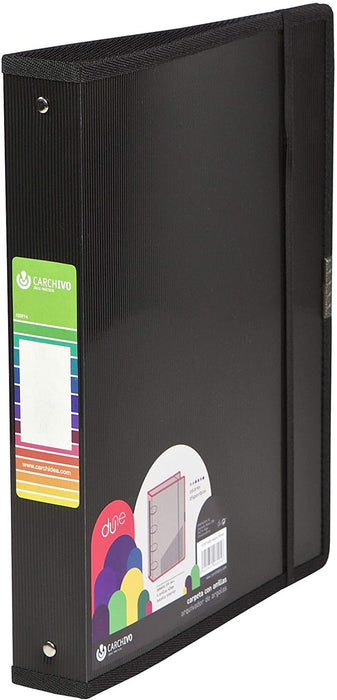 EAN 8422951060056 - CARCHIVO 12371406 carpeta de cartón A4+ Negro imagen 1