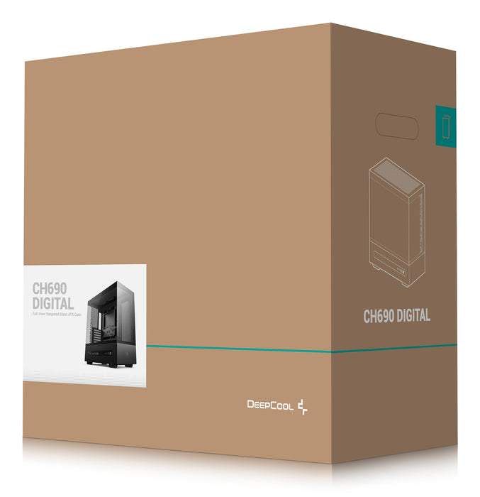 EAN 6933412774037 - DeepCool CH690 DIGITAL Torre Negro imagen 11