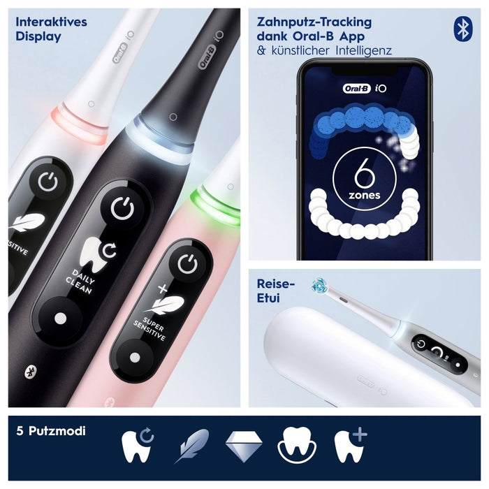 EAN 4210201445234 - Oral-B 445234 cepillo eléctrico para dientes Adulto Cepillo dental vibratorio Blanco imagen 6