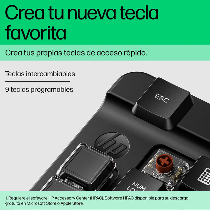 EAN 0197192769102 - HP 430 Programmable Wireless Keypad teclado Hogar Bluetooth Negro imagen 11