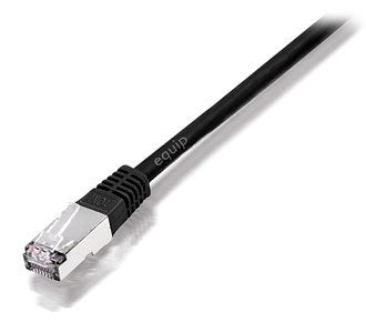 EAN 4015867214633 - Equip 705910 cable de red Negro 1 m Cat5e SF/UTP (S-FTP) imagen 1