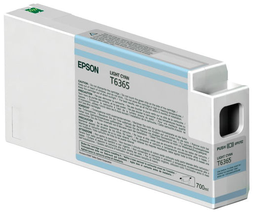 EAN 0010343870857 - Epson Singlepack Light Cyan T636500 UltraChrome HDR 700 ml cartucho de tinta 1 pieza(s) Original imagen 1