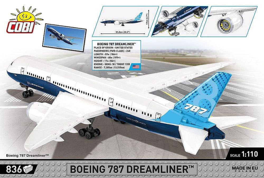 EAN 5902251266035 - COBI Boeing 787 Dreamliner imagen 4