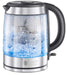 EAN 4008496939510 - Russell Hobbs Clarity tetera eléctrica 1,5 L 2200 W Acero inoxidable, Transparente imagen 1