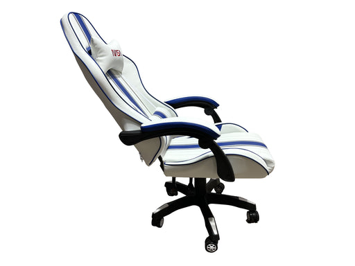 EAN 4895232705627 - NASA AT012BIS-WB silla para videojuegos Butaca para jugar Asiento acolchado Azul, Blanco imagen 2