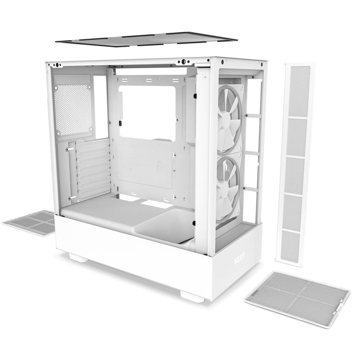 EAN 5056547202372 - NZXT H5 Elite Midi Tower Blanco imagen 5