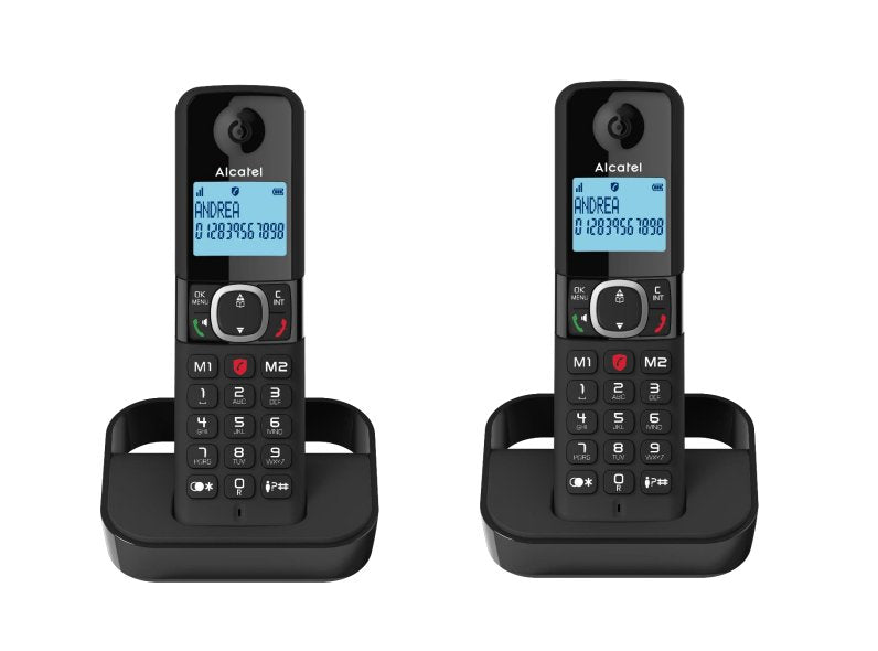EAN 3700601423402 - Alcatel F860 DUO EU Teléfono DECT Identificador de llamadas Negro imagen 1