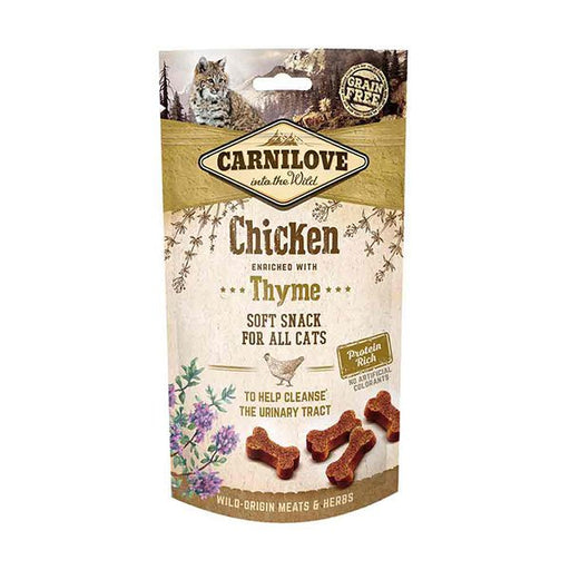 EAN 8595602527212 - CARNILOVE Chicken with Thyme alimento seco para gatos 50 g Adulto Pollo imagen 1