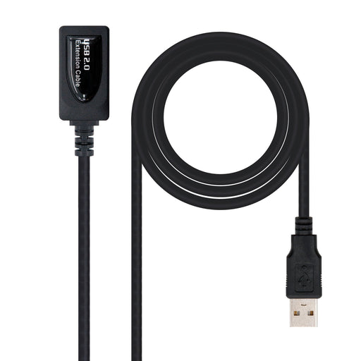 EAN 8433281000483 - Nanocable 10.01.0211 cable USB USB 2.0 5 m USB A Negro imagen 1