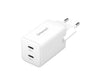 EAN 4034303033348 - Intenso POWER ADAPTER 2XUSB-C GAN/7804012 Universal Blanco Corriente alterna Carga rápida Interior imagen 1