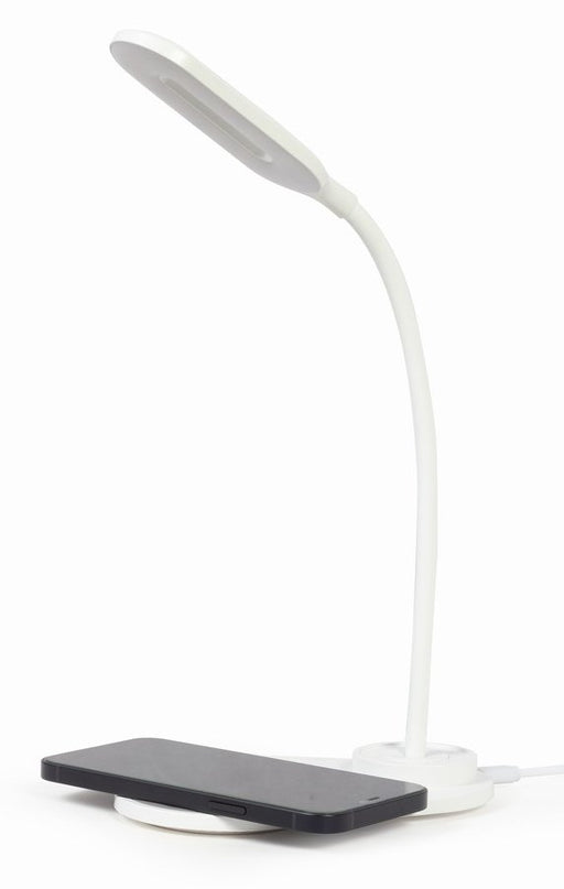 EAN 8716309125994 - Gembird TA-WPC10-LED-01-W cargador de dispositivo móvil Smartphone Blanco CC Cargador inalámbrico Interio imagen 2
