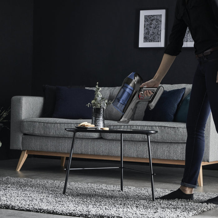 EAN 3221616048614 - Rowenta RH98C0 Aspiradora escoba 2 en 1 Batería Seca y húmeda Sin bolsa 0,9 L 320 W Azul, Gris imagen 5