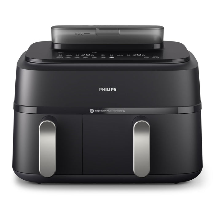 EAN 8720389047459 - Philips 5000 series NA551/00 freidora Doble 9 L Independiente 2750 W Freidora de aire caliente Plata imagen 4