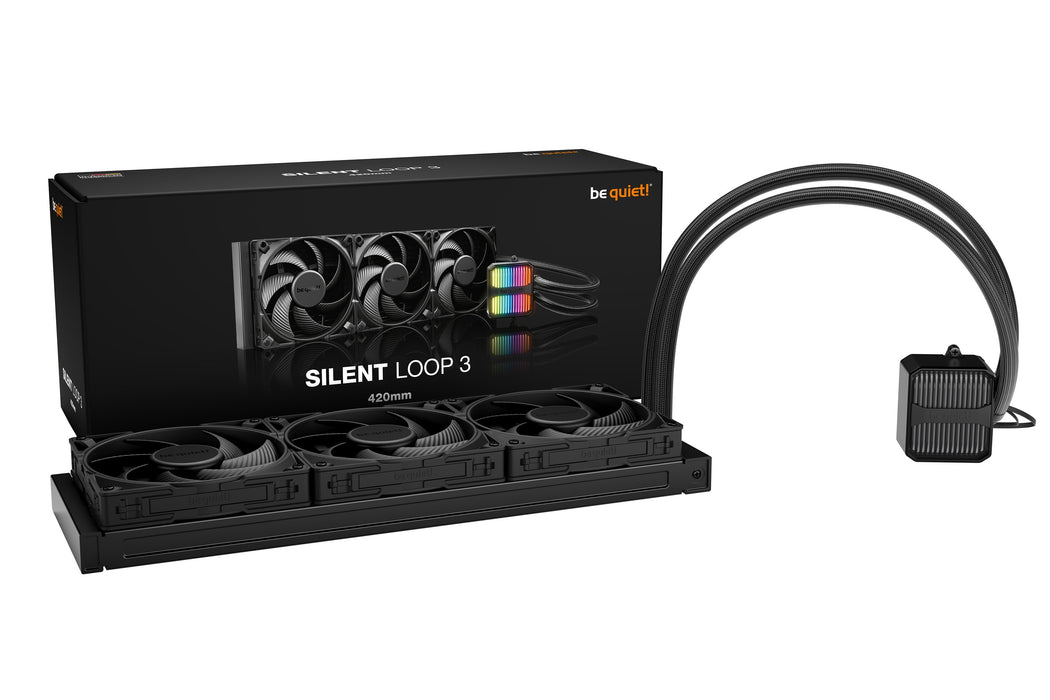 EAN 4260052192559 - be quiet! Silent Loop 3 420 mm Procesador Sistema de refrigeración líquida todo en uno 14 cm Negro 1 piez imagen 6
