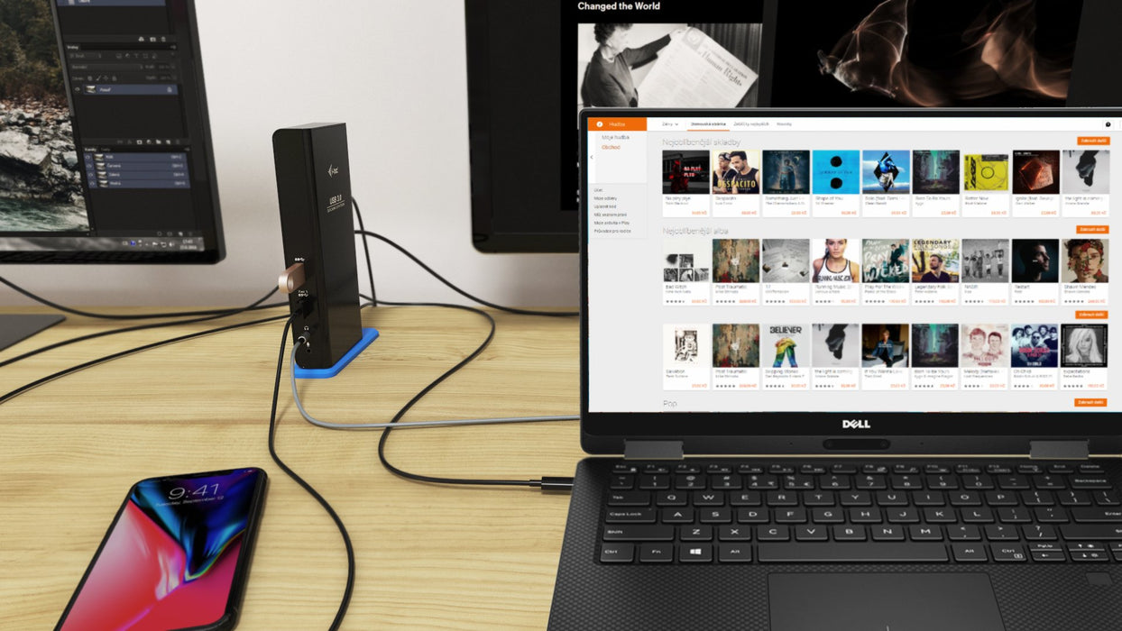 EAN 8595611703843 - i-tec U3DUALHDMIDOCK base para portátil y replicador de puertos Alámbrico USB 3.2 Gen 1 (3.1 Gen 1) Type- imagen 7