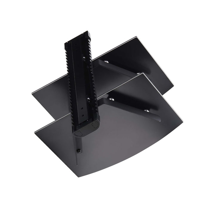 EAN 0065030901222 - StarTech.com 2B-WALL-MOUNT-SHELF estante para equipo av Negro Vidrio imagen 7