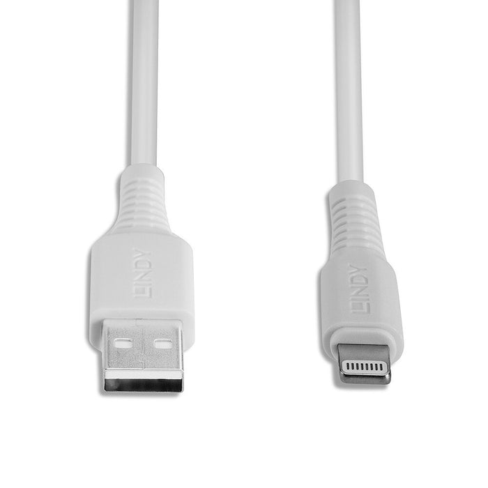 EAN 4002888313254 - Lindy 31325 cable de conector Lightning 0,5 m Blanco imagen 4